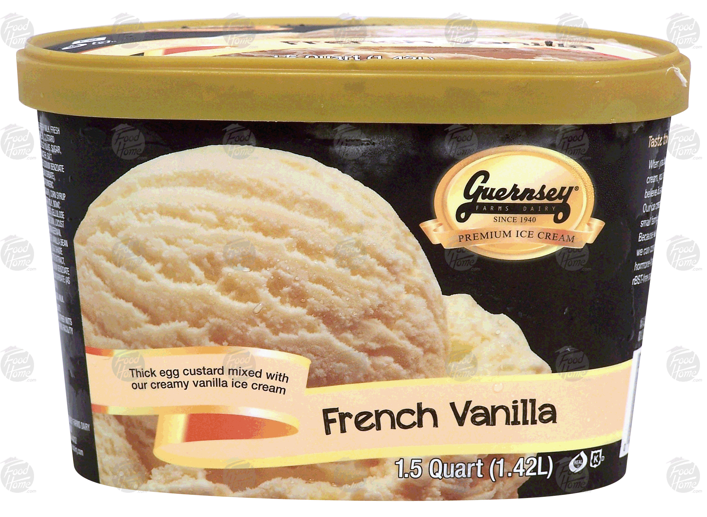 Guernsey  french vanilla ice cream Full-Size Picture